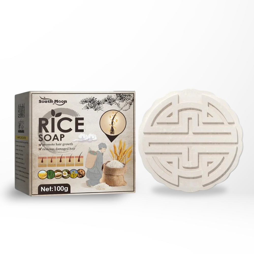 South Moon - Rice Water Shampoo Bar