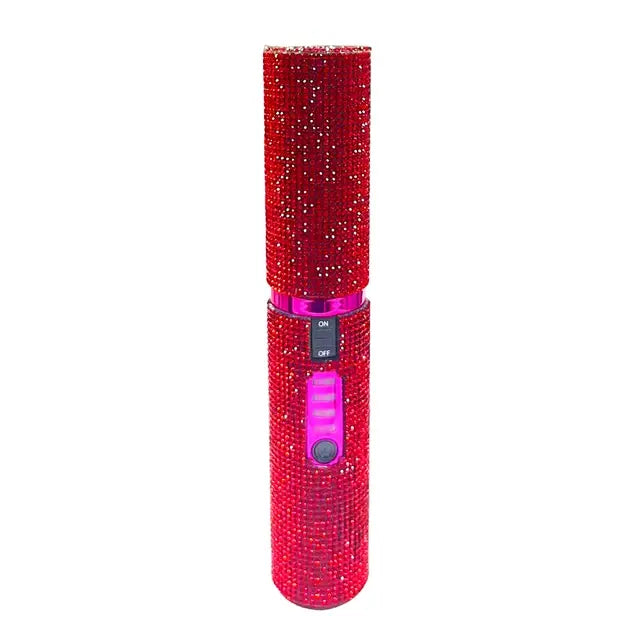 GlamGlam 2-IN-1 Electric Hair Straightener and Curler